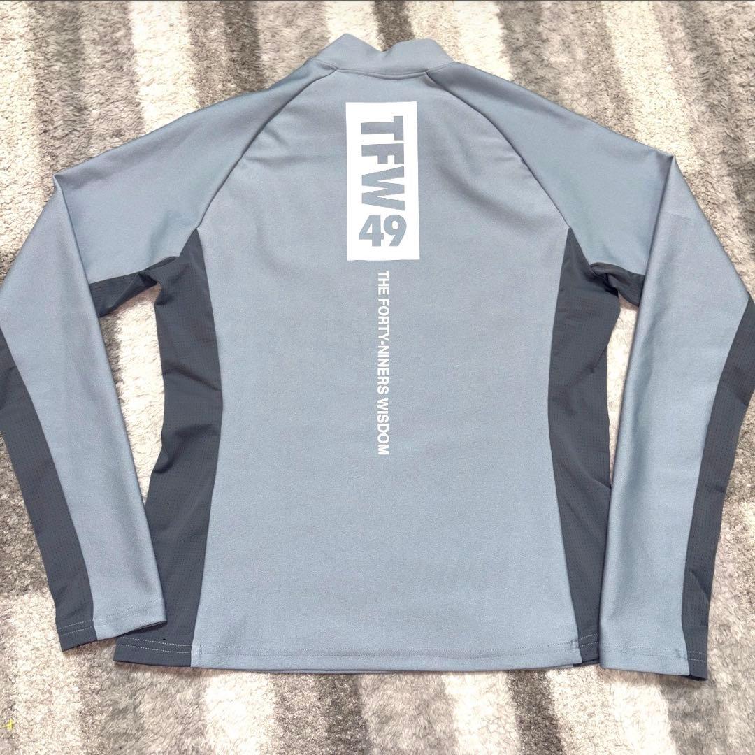 TFW49 ティーエフダブリュー49 モックネック長袖ゴルフシャツ　Mレディース