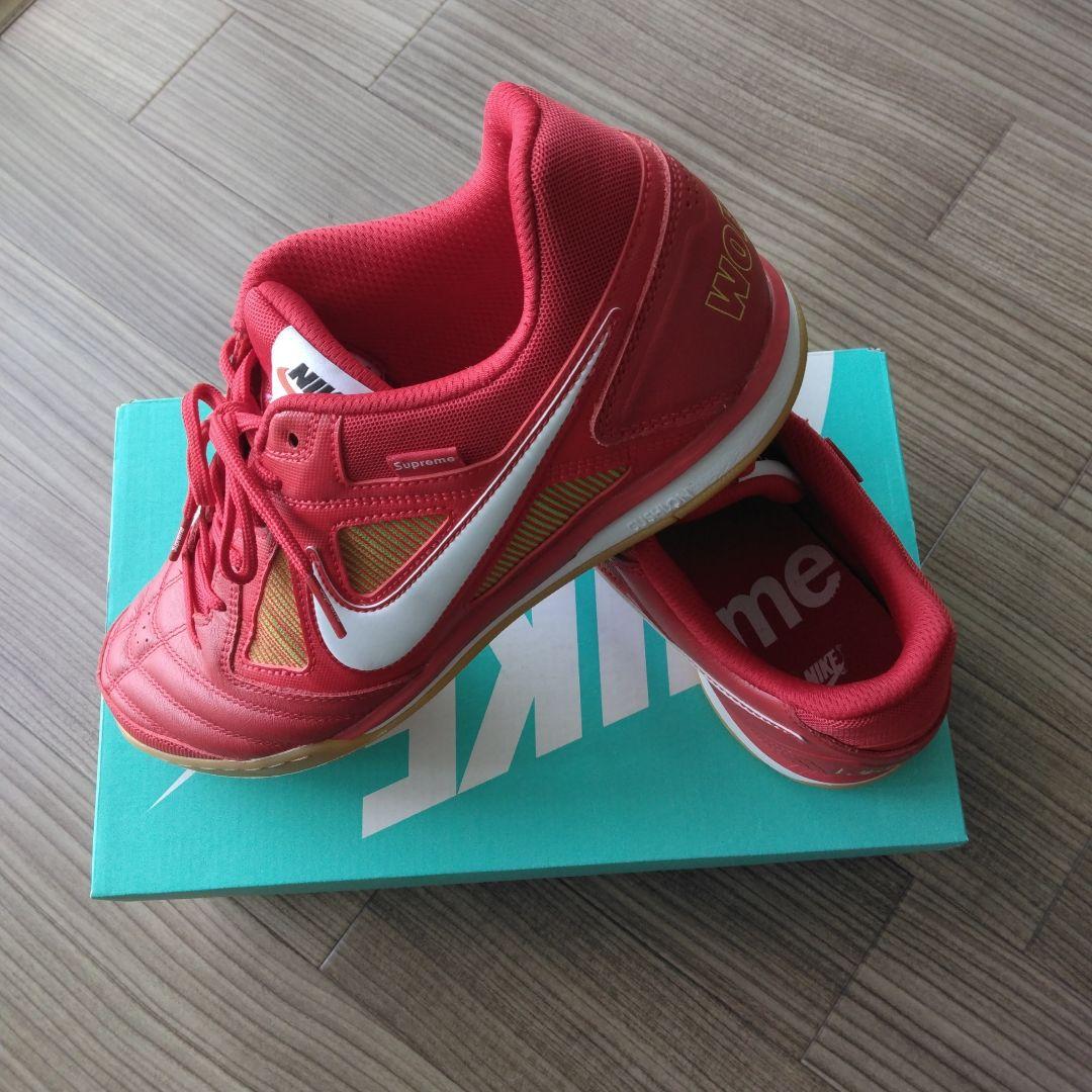 Nike SB World レッド シューズ　Supreme　サイズ28.0