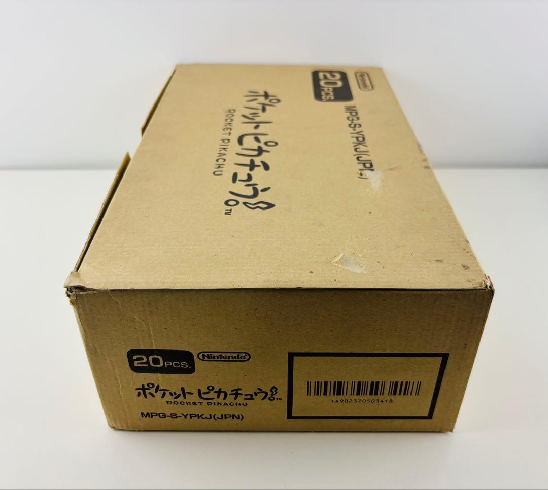 新品 Nintendo ポケットピカチュウ 万歩計 ポケモン 18個 カートン