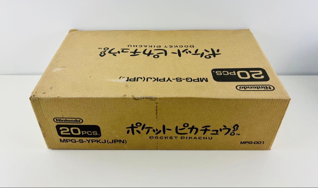 新品 Nintendo ポケットピカチュウ 万歩計 ポケモン 18個 カートン