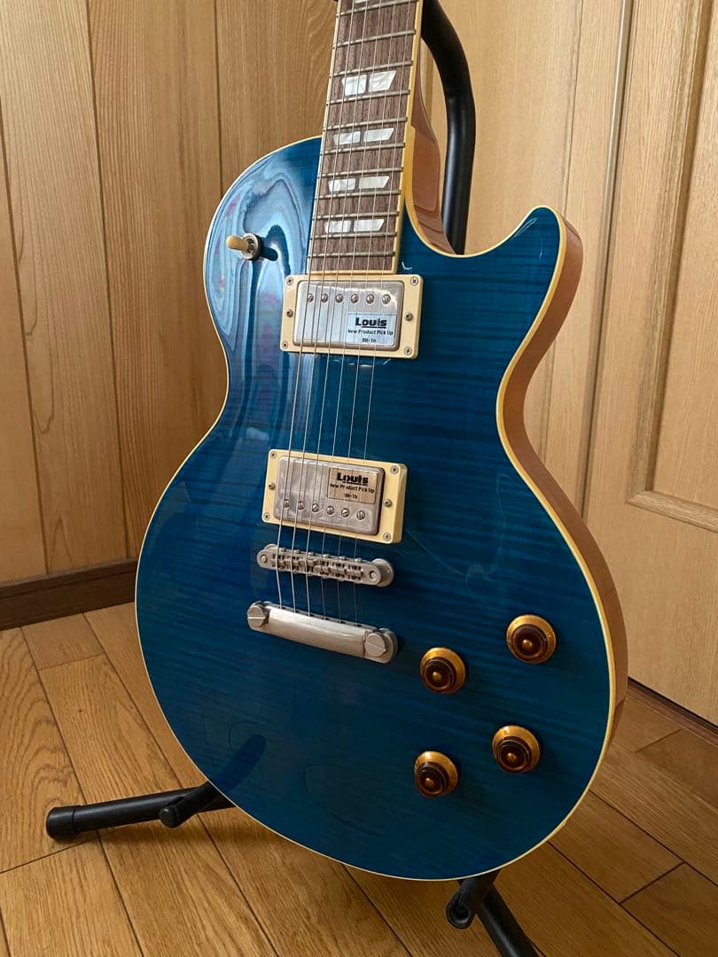 CooLZ レスポール 青色