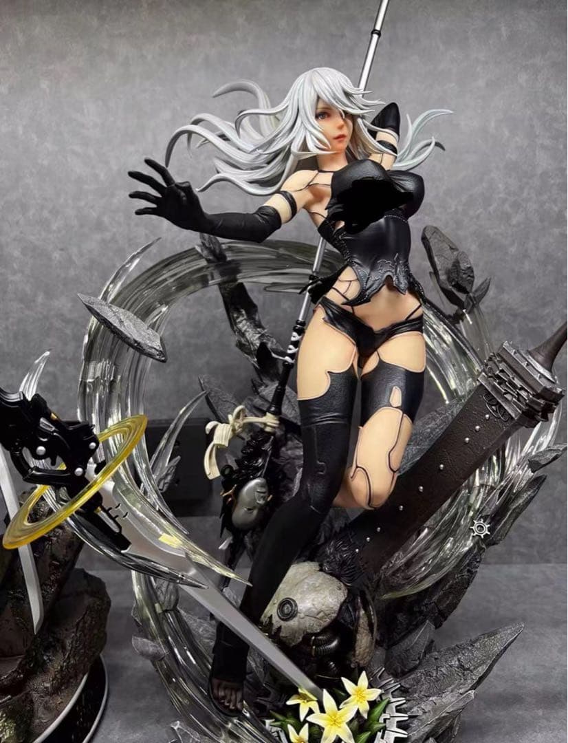 ニーア オートマタ A2 1/6 ガレージキット ガレキ スタチュー ②③