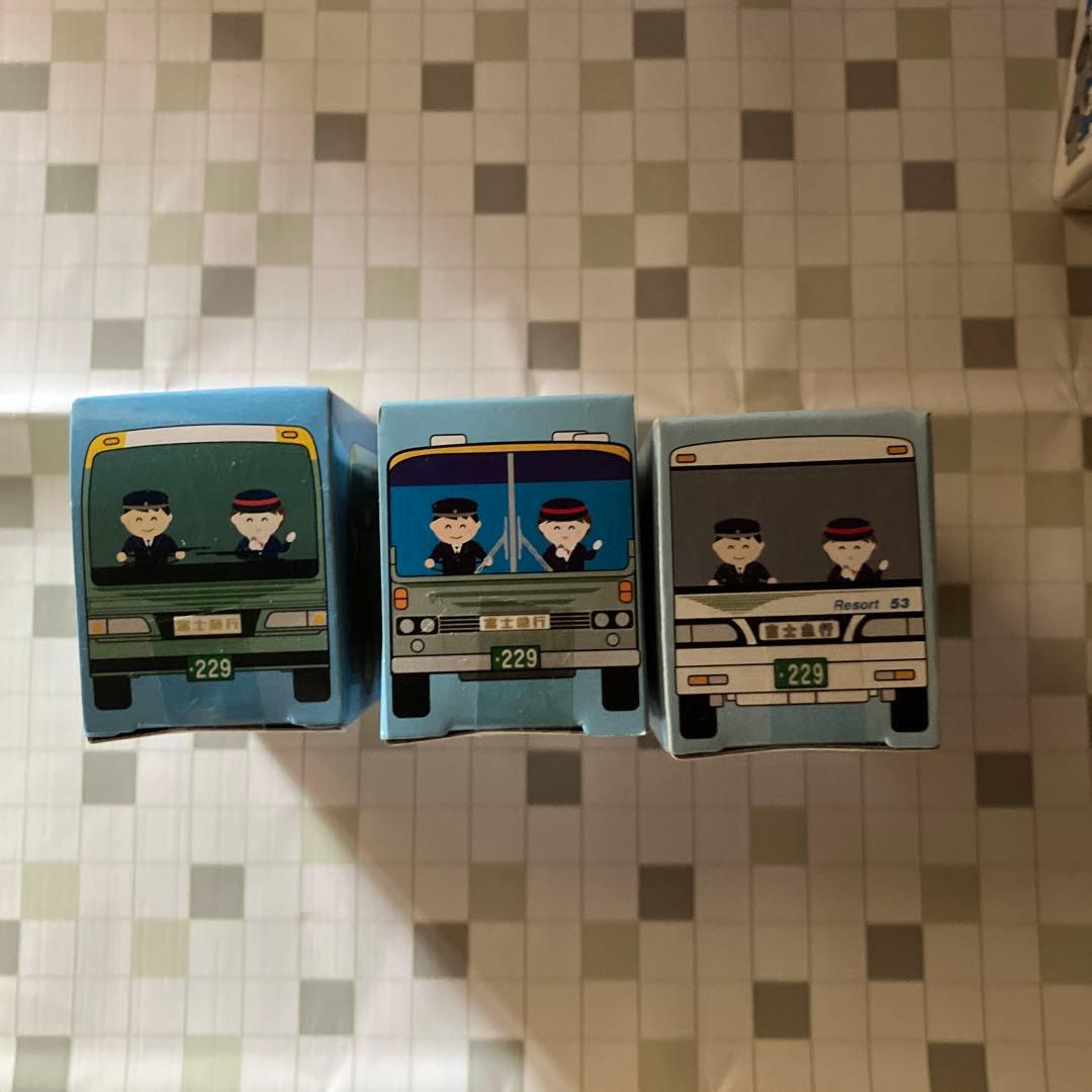 富士急行バスチョロQ 3個　2004年