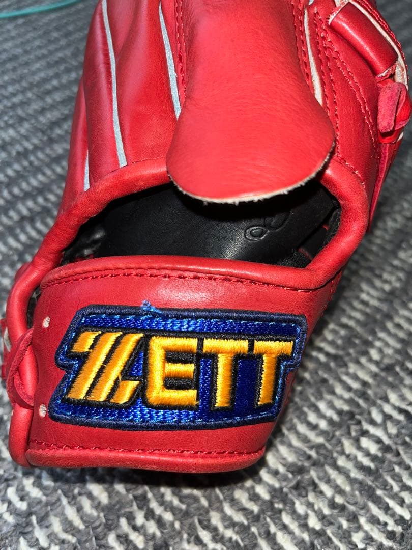 ZETT レッド 野球グローブ