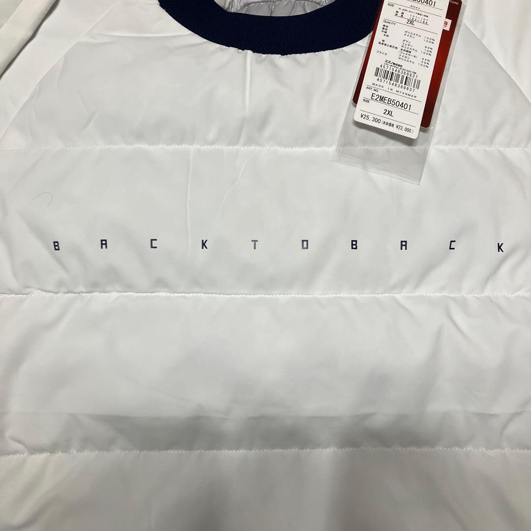 ミズノ ブレスサーモ テックライニング2wayプルオーバー ビームスゴルフ2XL