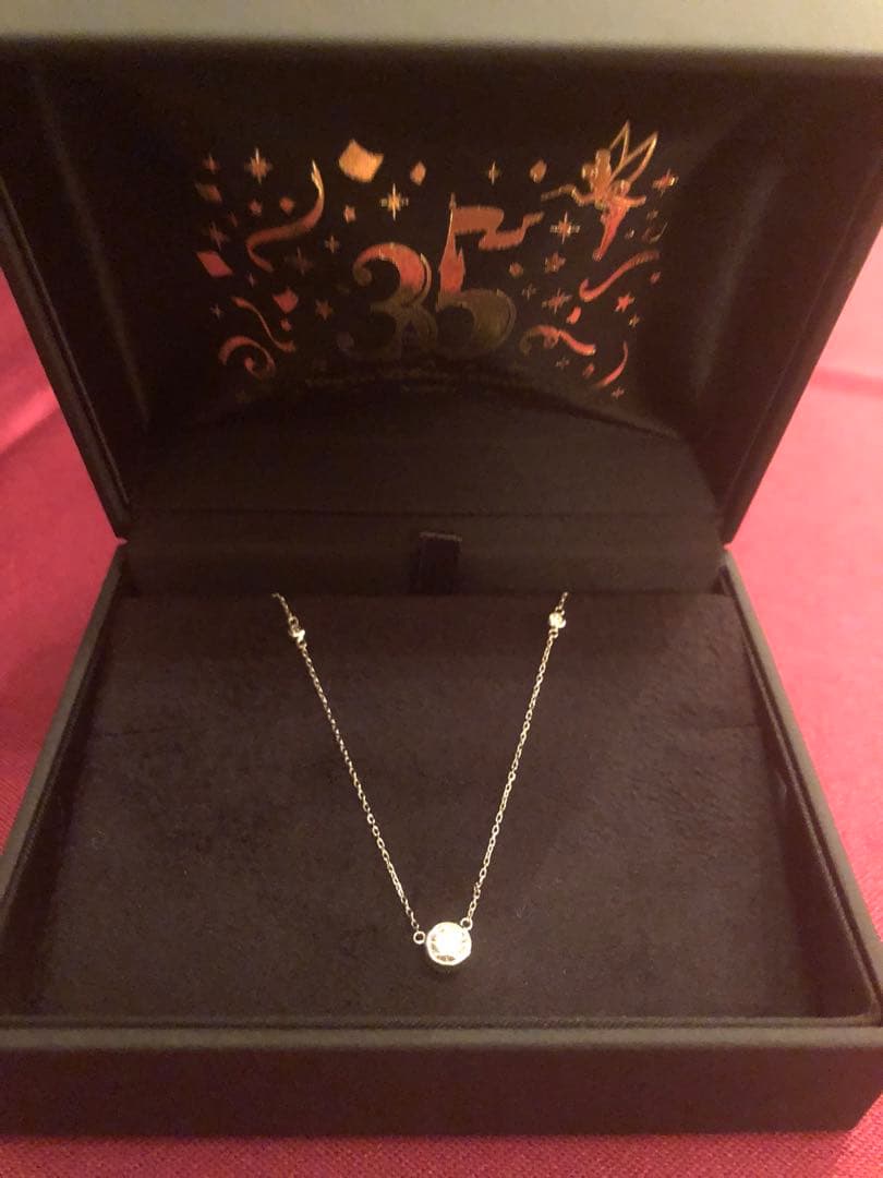 東京ディズニーリゾート35周年記念プラチナダイヤモンドネックレス（限定35個)