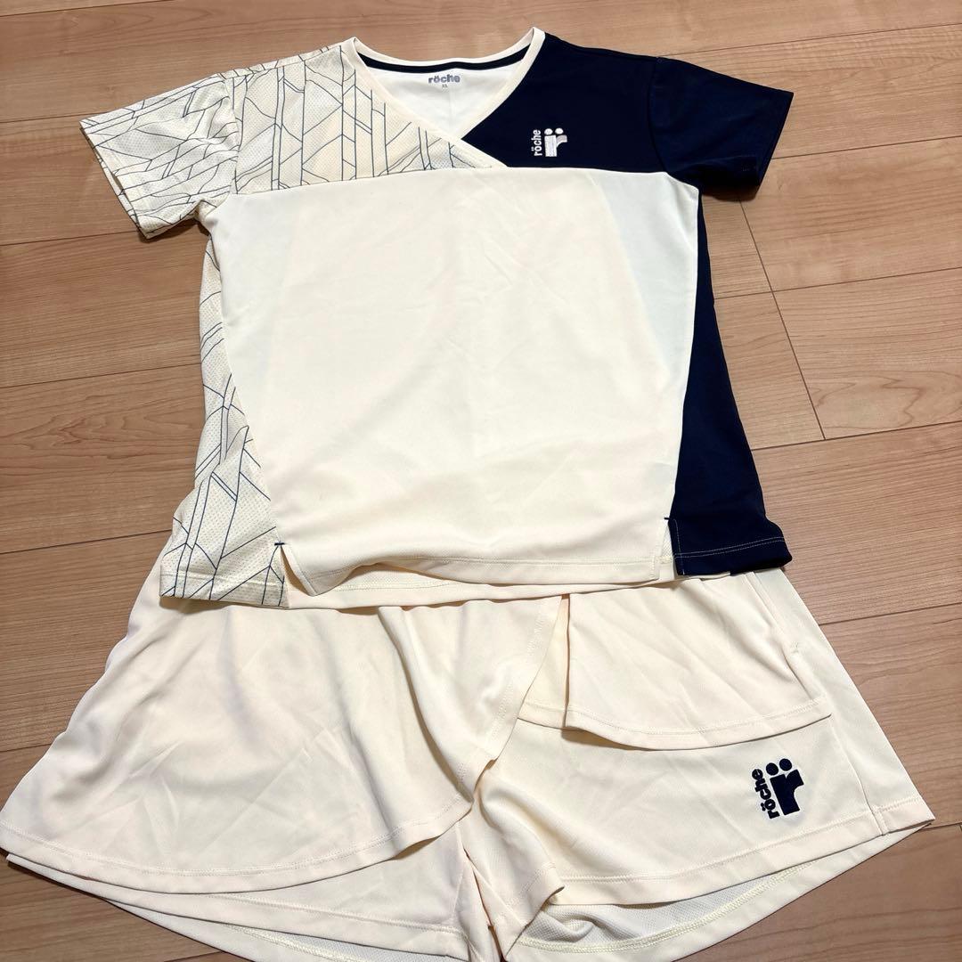 美品‼️ローチェ　イエロー　セットアップ　スコートショートパンツ　フリル　トップス