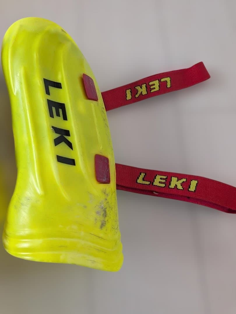 LEKI レガース シンガード ジュニア ステッカー 袋付き