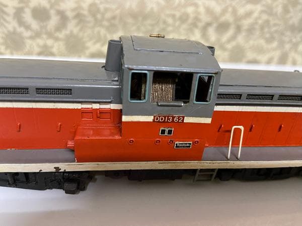 Yジャンク品】鉄道模型 DD13 62 Tenshodo 汚れあり 部品取り S