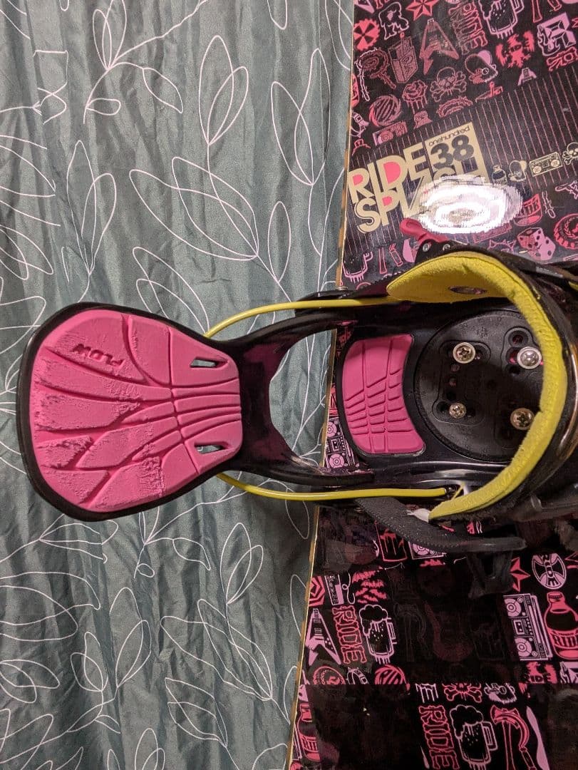 RIDE SPLASH スノーボード138 FLOW バインディング付き