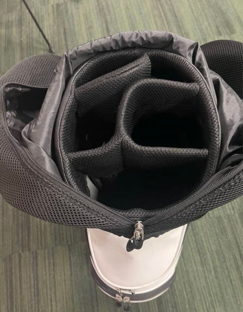 Mizuno ホワイト キャディバッグ