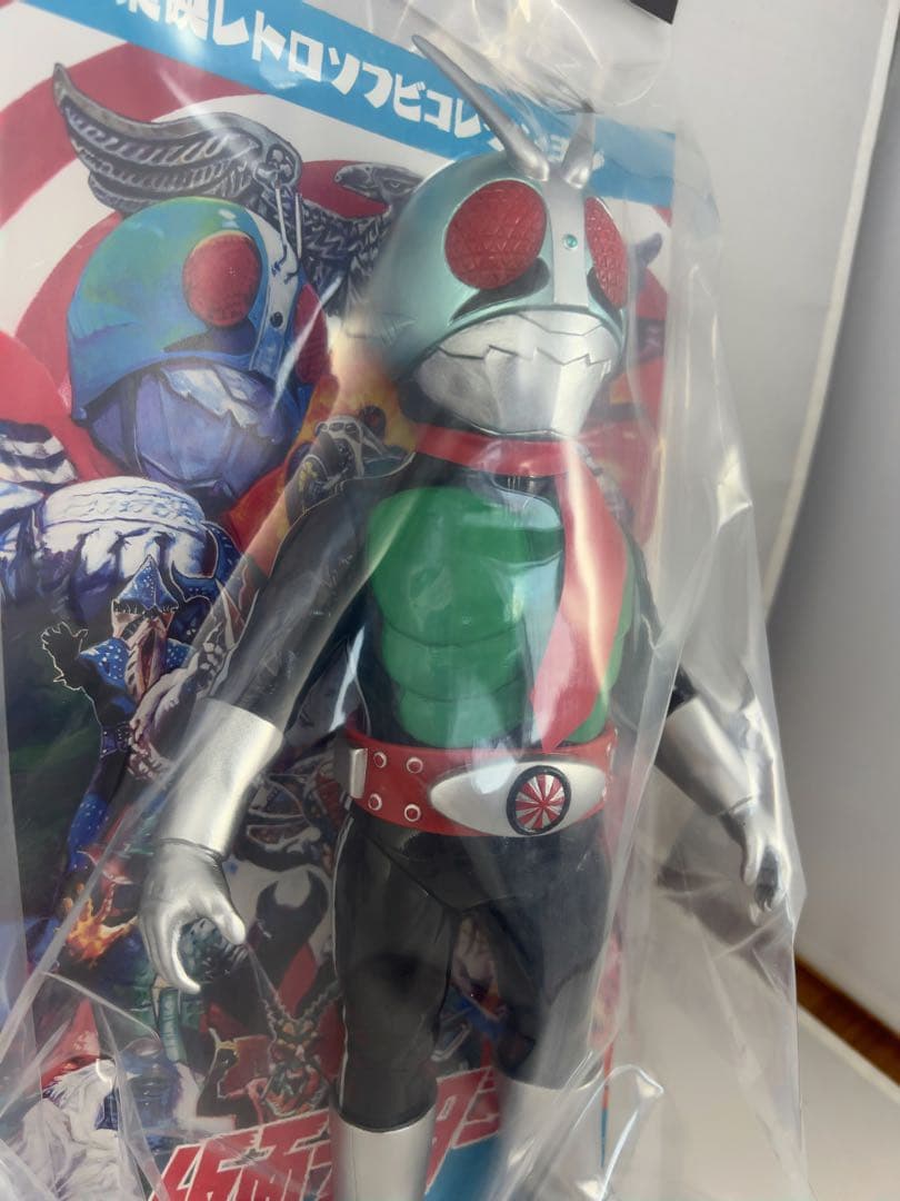 東映レトロソフビコレクション　仮面ライダー新１号　ダブルライダーカラー ver.