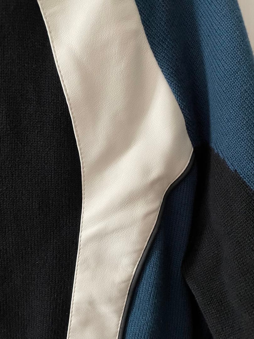 ルイヴィトン ミックスドレザーニットトラックスーツ