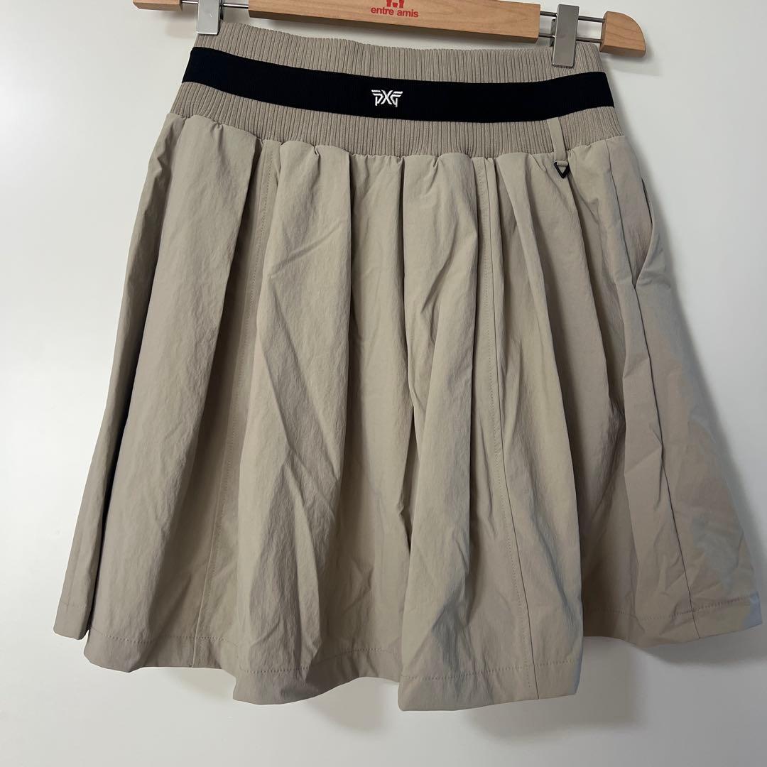 【美品】PXG レディース ベージュ フレアスカート