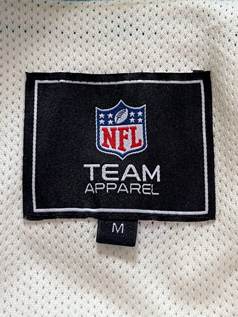 Perushu × NFL コラボナイロンスタンドネックアノラックブルゾン