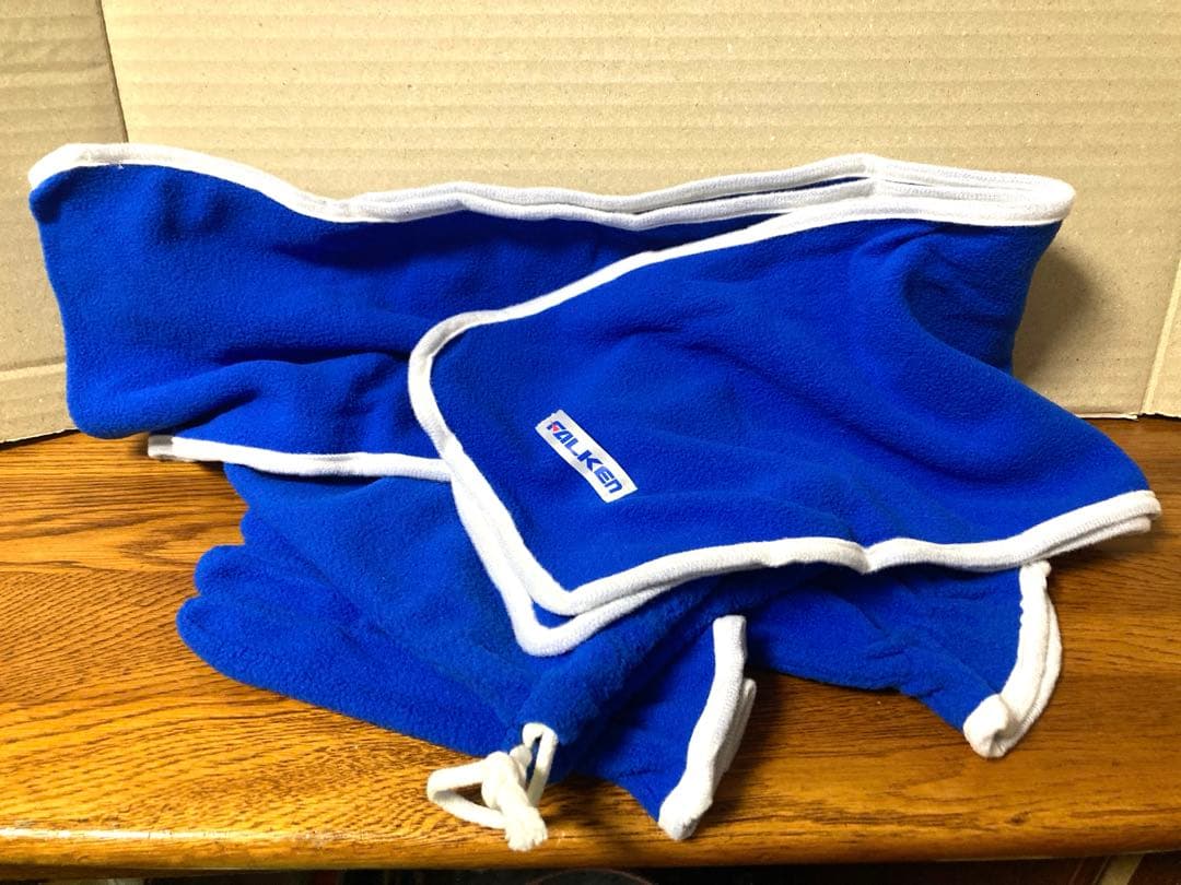 非売品 90年代 ファルケン フリース マフラー 手袋 レースクイーン 旧車