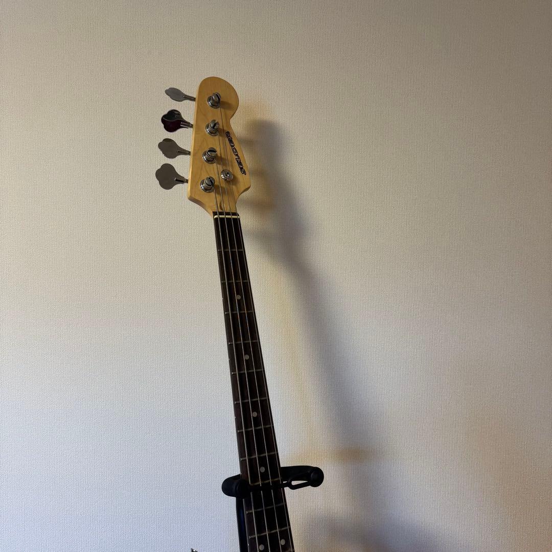 SELDER セルダー エレキベースJBタイプ 弦楽器 ブラック