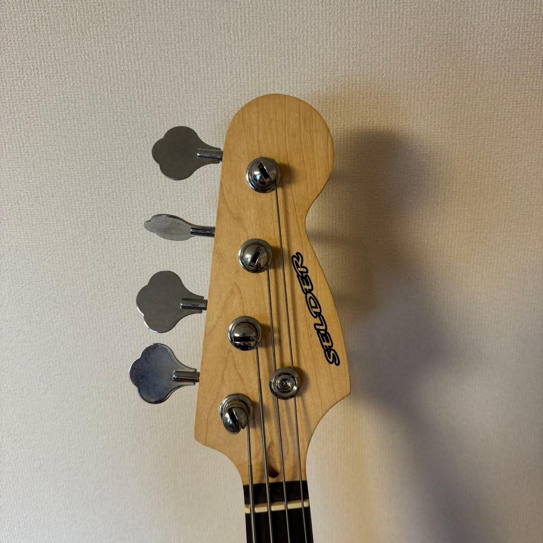 SELDER セルダー エレキベースJBタイプ 弦楽器 ブラック