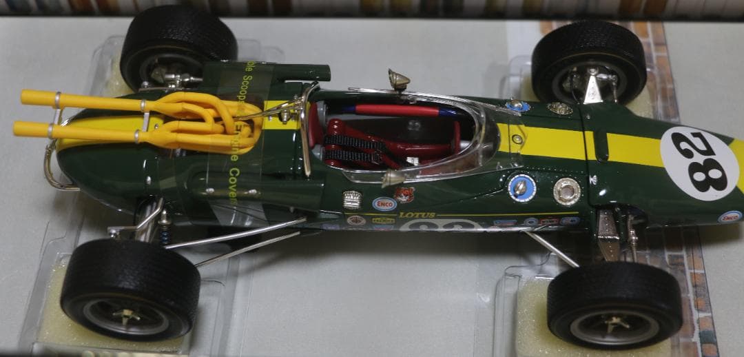カルーセル１製　ロータス３８　1／１８　１９６５インディー５００優勝車Ｊクラーク