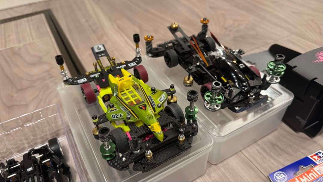 【引退セット】 ミニ四駆とパーツと工具セット