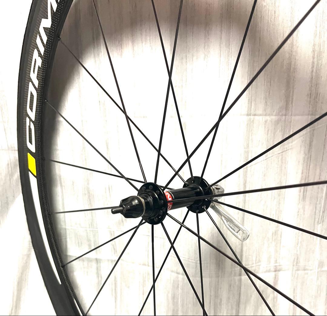 【訳あり】中華手組みカーボンホイール　チューブラー　シマノ10S