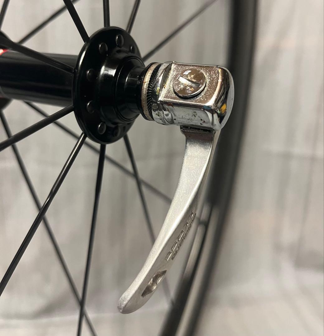 【訳あり】中華手組みカーボンホイール　チューブラー　シマノ10S