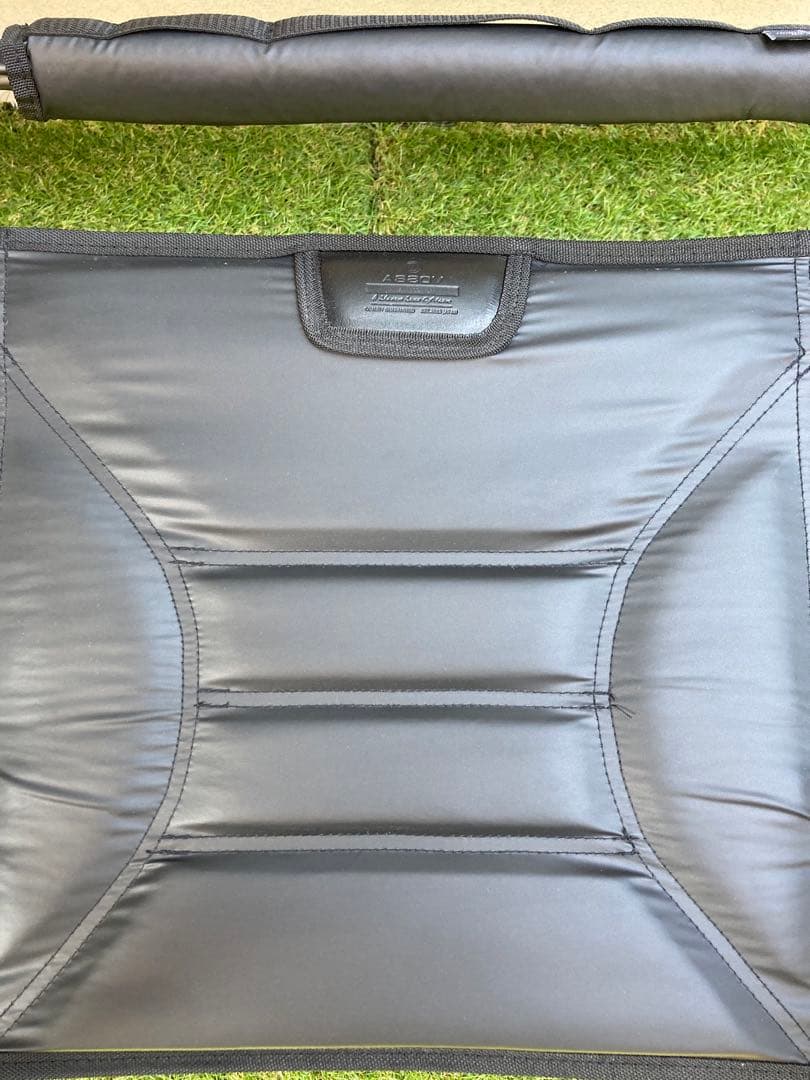 AS2OV(アッソブ)/リクライニングローローバーチェア　ブラック