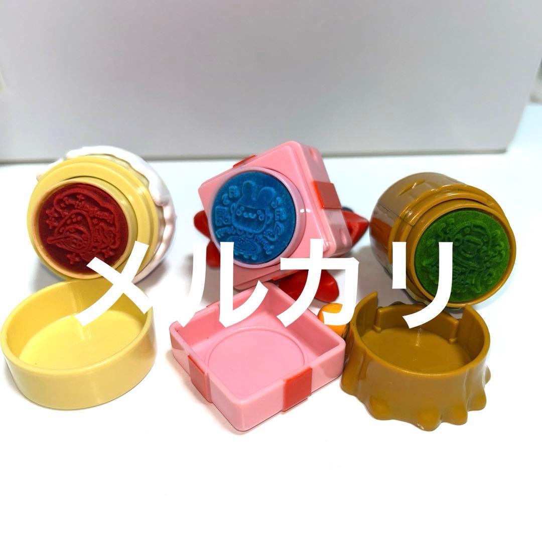 【レア】　たまごっち　スタンプ　フィギュア　いちごっち　みみっち　くちぱっち