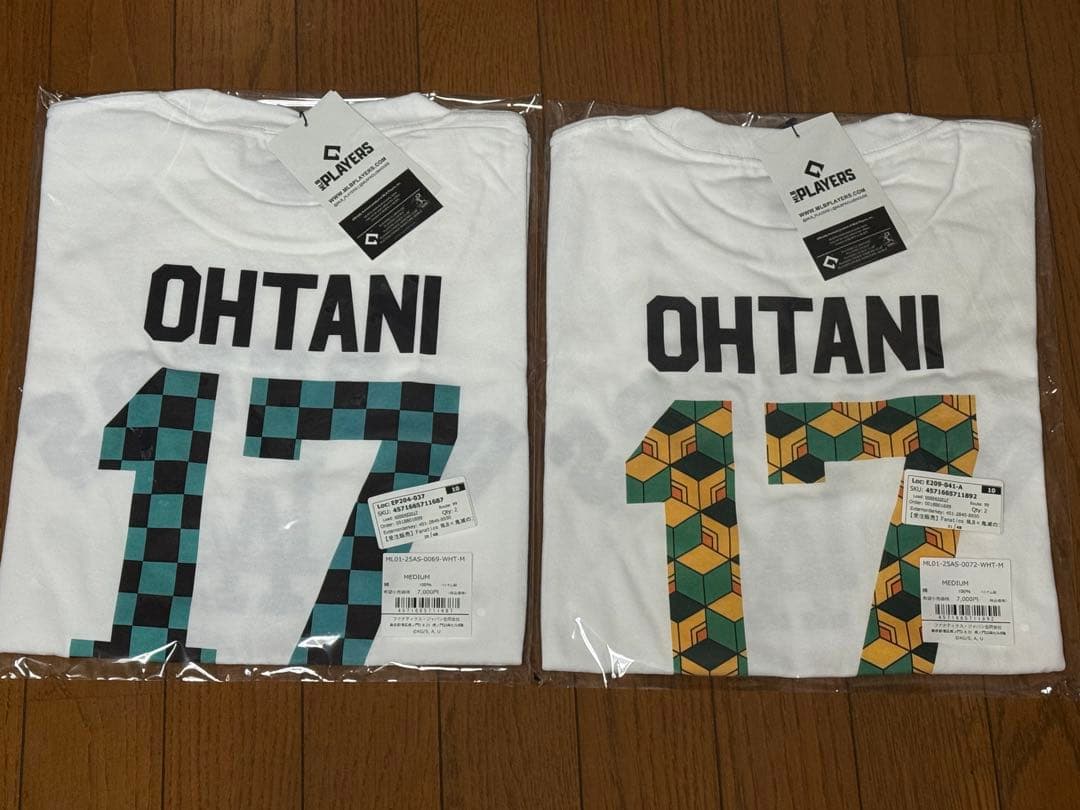 【Fanatics】　MLB×鬼滅の刃コラボ　大谷翔平　Mサイズ