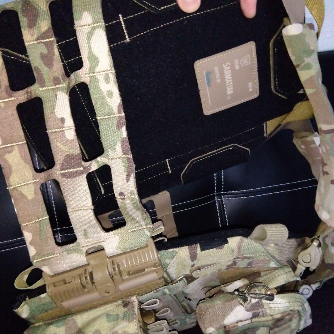ユサール　SARMATIAN 1．0 プレートキャリアー　マルチカム　改造