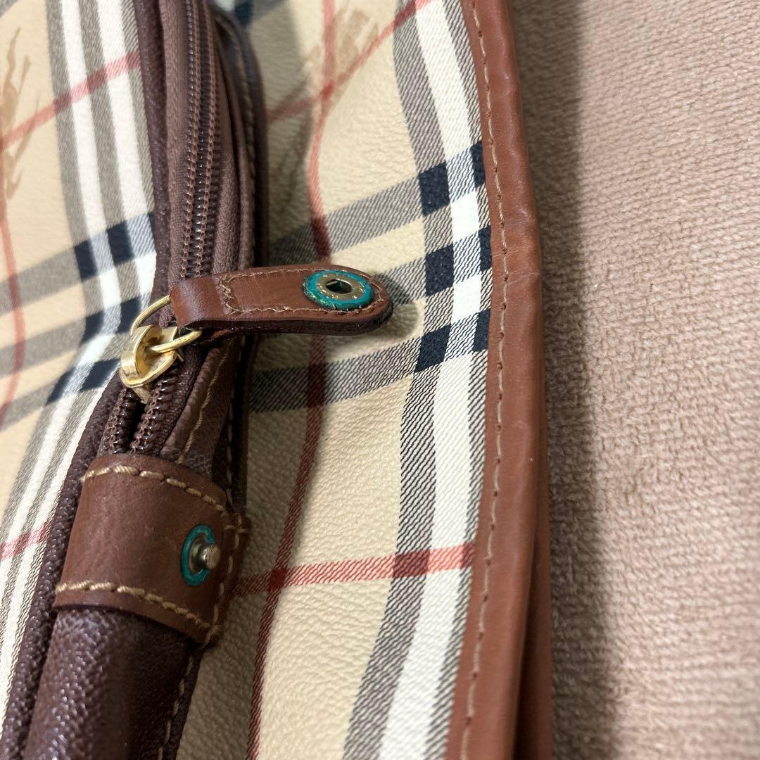 Burberrys チェック柄 ガーメントバッグ