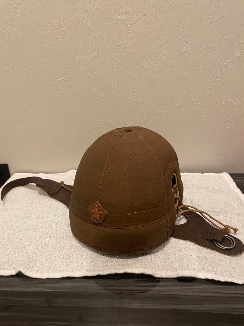 曹*集様 希少価値大！昭和19年製　旧日本陸軍戦車帽　夏用　大号