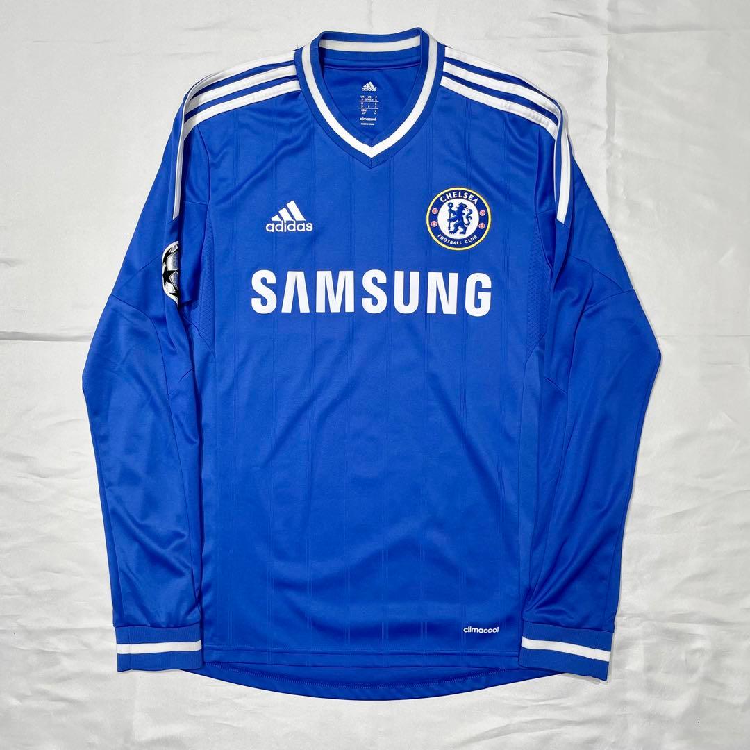 希少品 チェルシー 13-14 ユニフォーム 長袖 アディダス adidas M