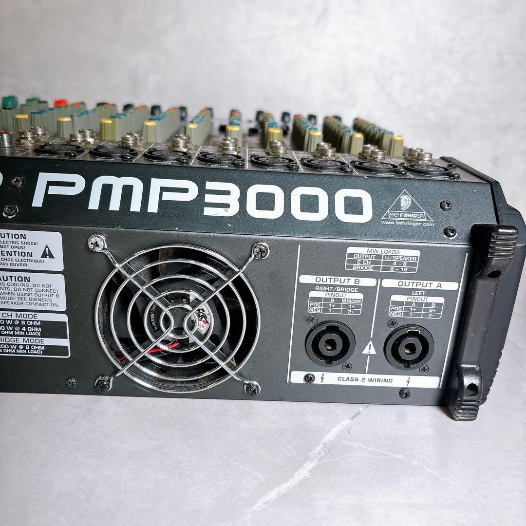 【稼働品】BEHRINGER PMP3000 16chパワードミキサー