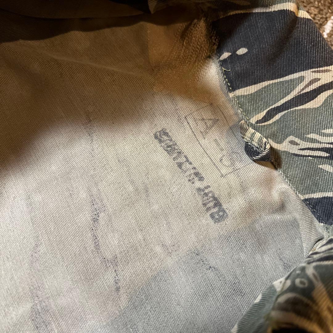 60S ベトナム戦　タイガーストライプ　タイガーカモ　ジャケット