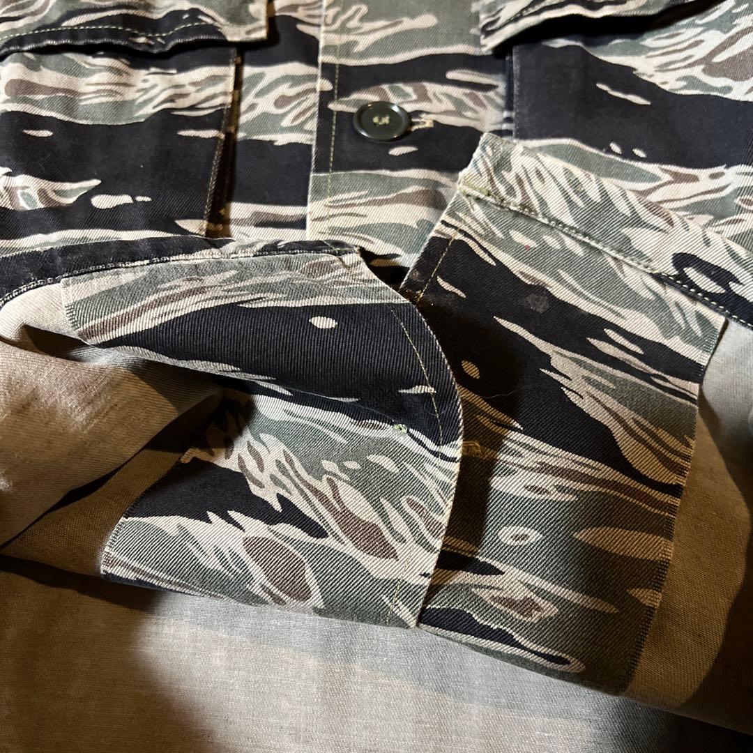 60S ベトナム戦　タイガーストライプ　タイガーカモ　ジャケット