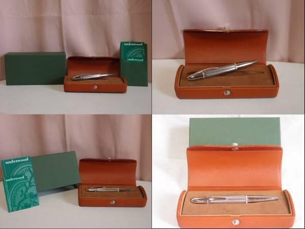 イギリス Underwood Londonのペン ギャランティカード付 未使用!