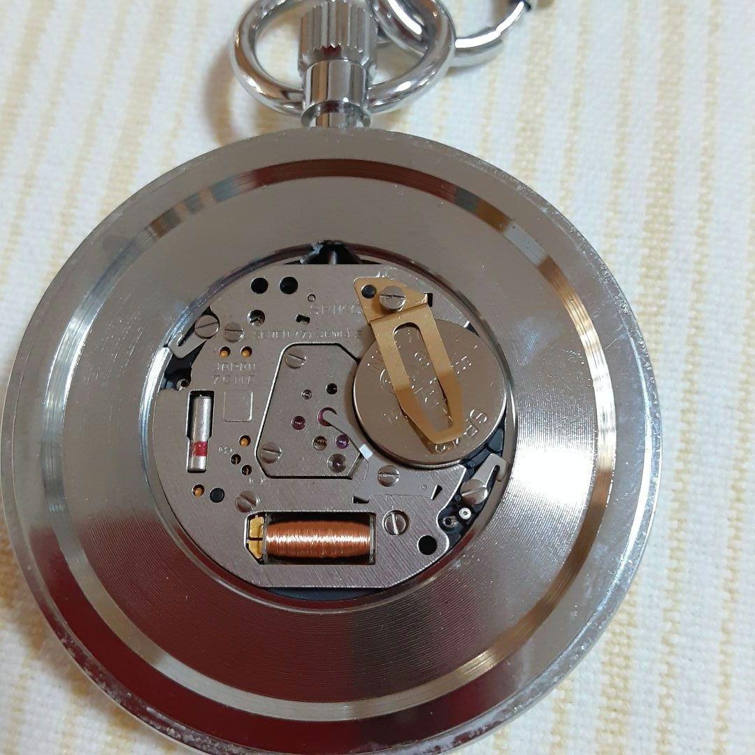 takayuki様ご依頼稼働美品　SEIKO諏訪1991年懐中時計 鉄道時計