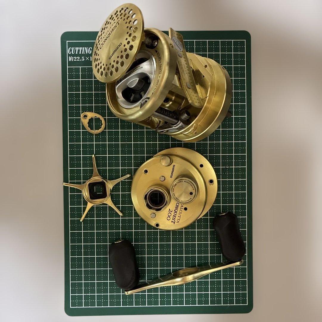 SHIMANO CALCUTTA CONQUEST 200ベイトリール　部品
