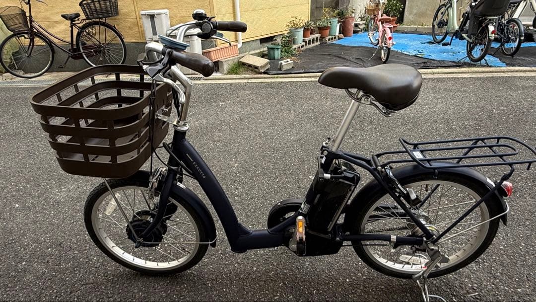 ブリヂストン ラクット 20インチ 走りながら自動充電 美品