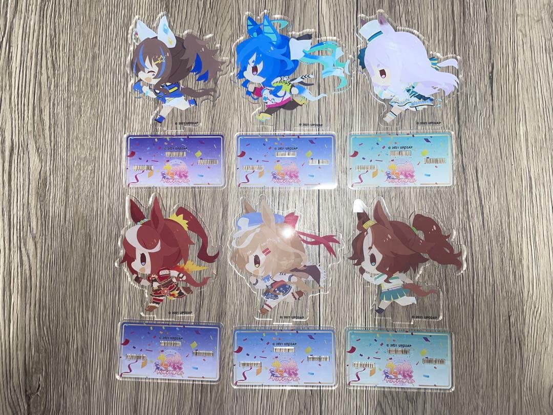 【バラ売り可】ウマ娘 きゃらドリ アクリルスタンド　6種