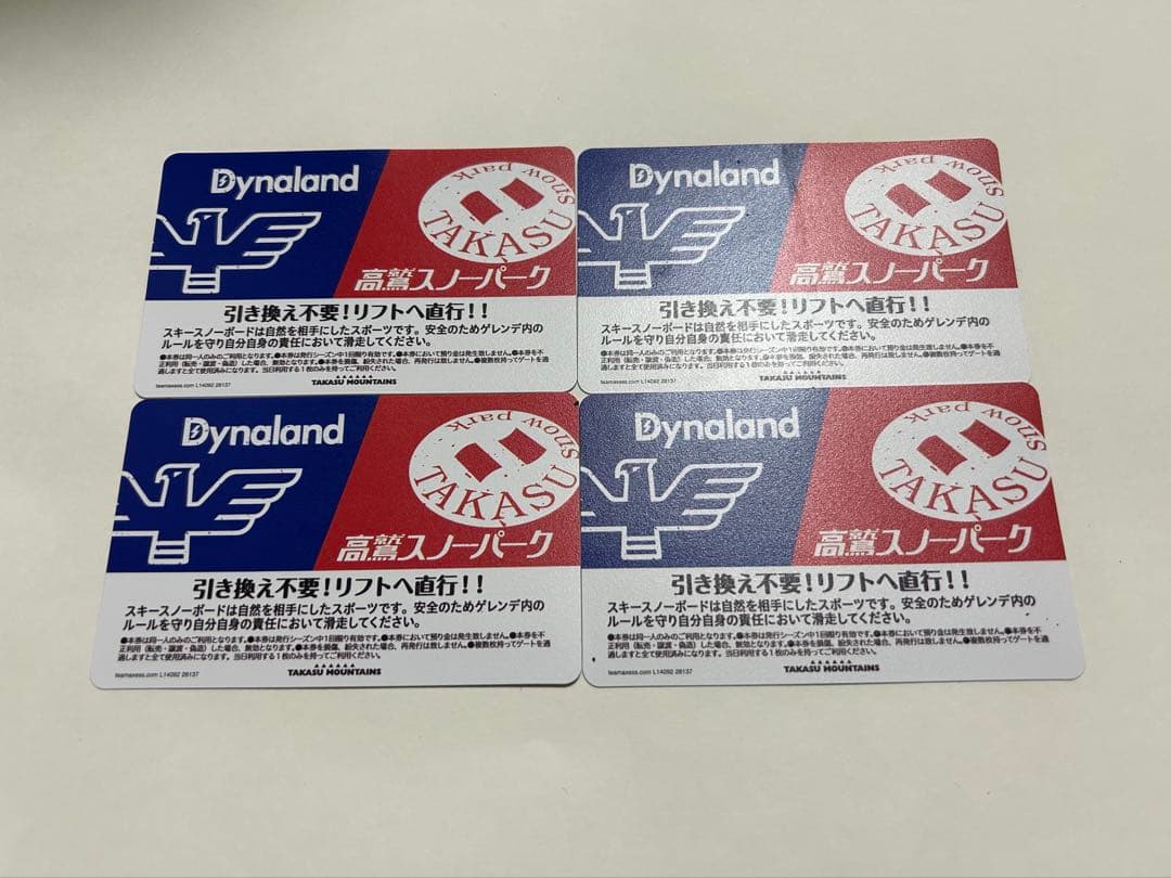 ダイナランド高鷲スノーパーク共通リフト券