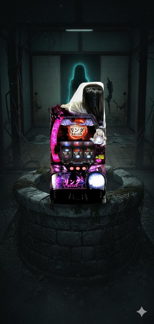 貞子さんとカップル繋ぎできるパチスロ機 Sリング 運命の秒刻