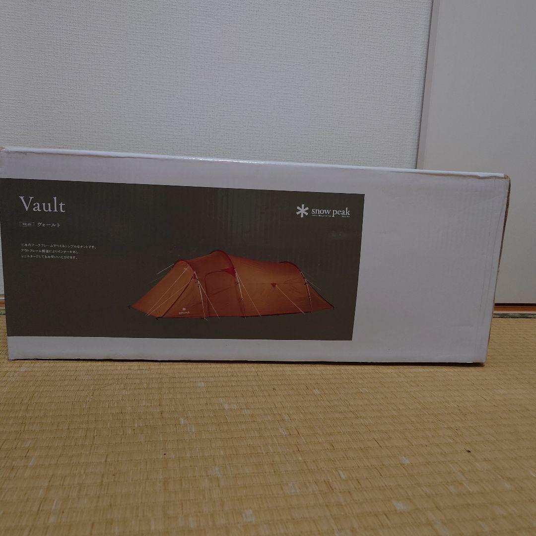  Peak Vault オレンジテント　新品未開封　4人用