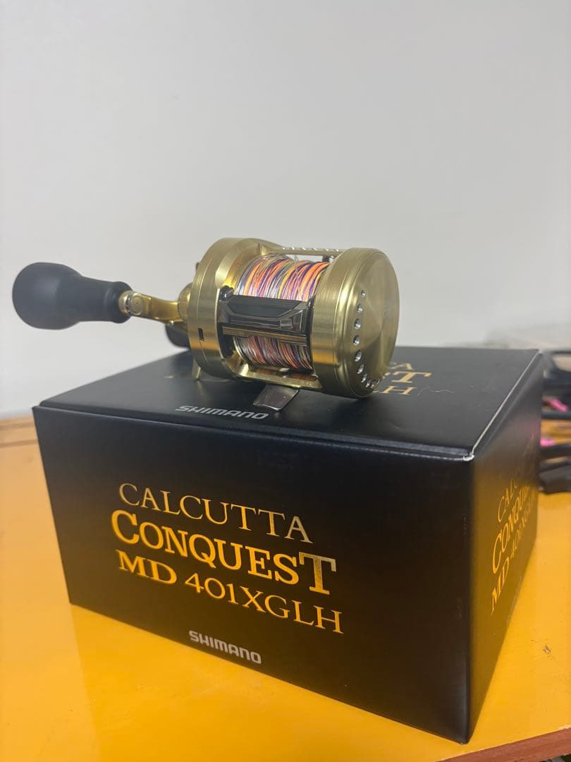 シマノ カルカッタ コンクエストMD 401ＸＧLH 未使用
