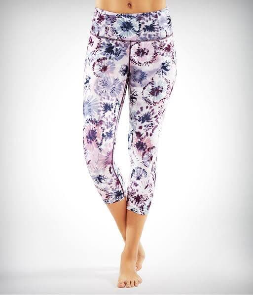 manduka ブラトップ レギンス　hana print