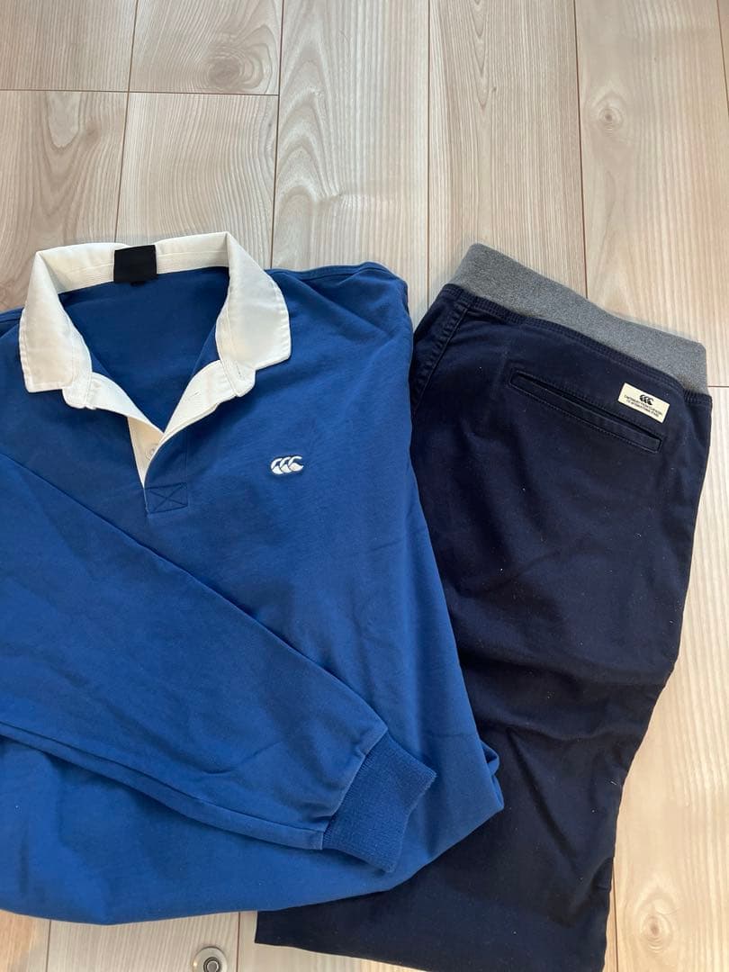 CANTERBURY ポロシャツ XL 【未使用】パンツセット