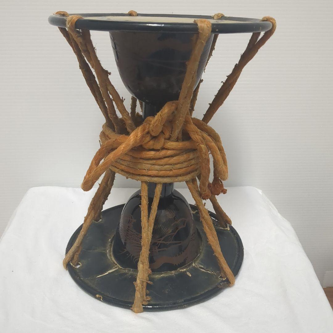 【現状品】小鼓 締太鼓 鼓太鼓 能 歌舞伎 雅楽 和楽器