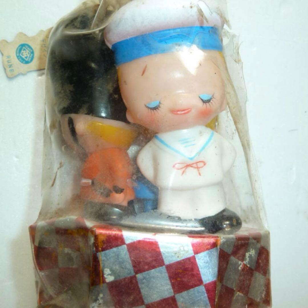 内藤ルネ シャルマントリオソフビ人形 3体セット ドール／フィギュア／当時物