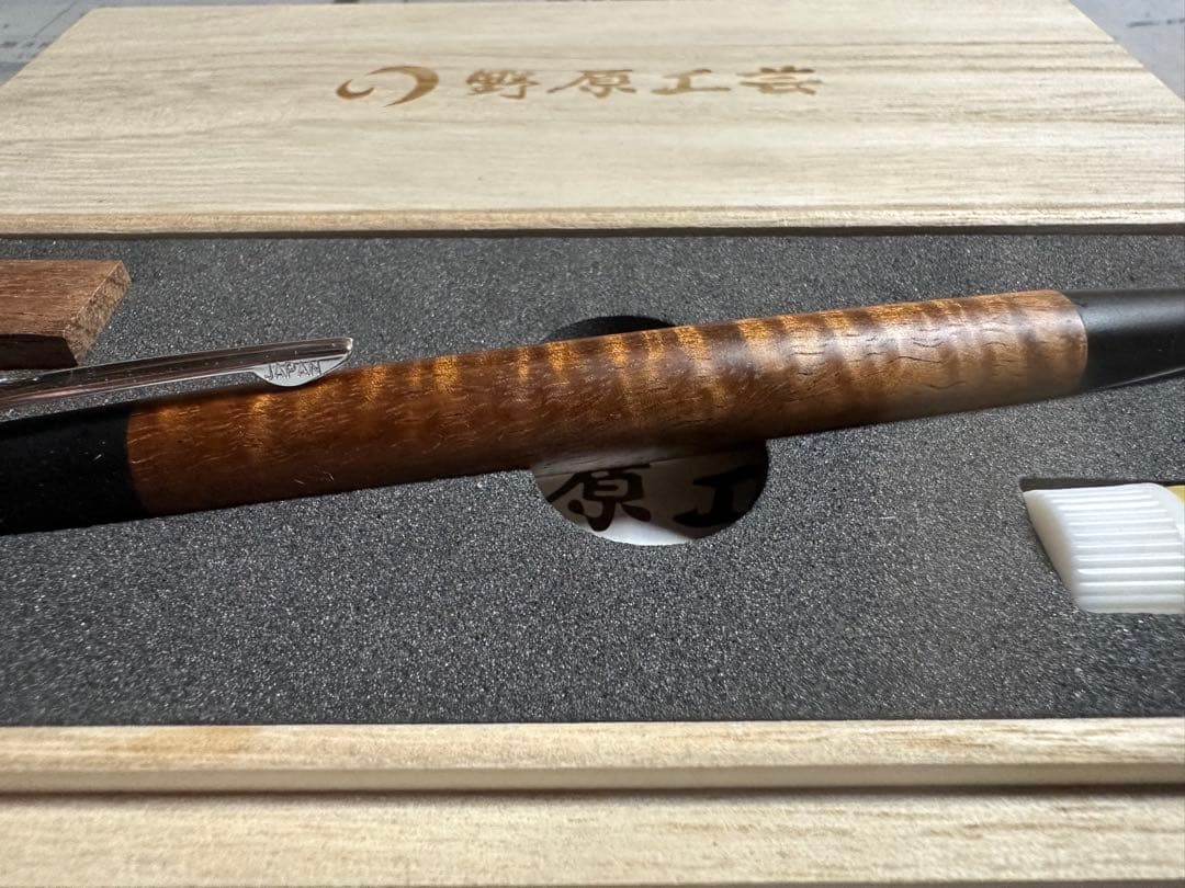 【保証書付き】　ハワイアンコアカーリーのシャープペンシル 野原工芸